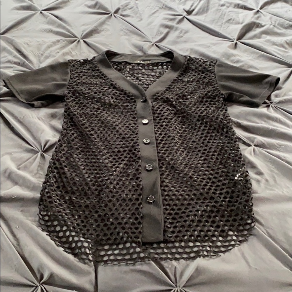 Net jersey top